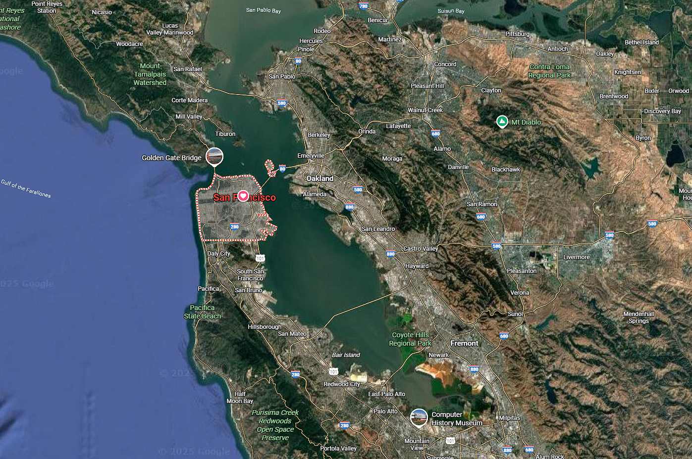 Bay Area Map